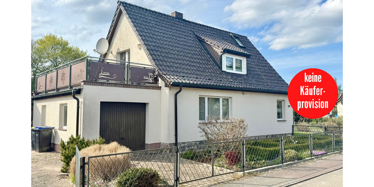 HORN IMMOBILIEN ++ Haus mit Doppelgarage und Nebengebäude in Wodarg bei Altentreptow, ruhige Lage - Einfamilienhaus Werder OT Wodarg Wodarg | Angebot:26534275