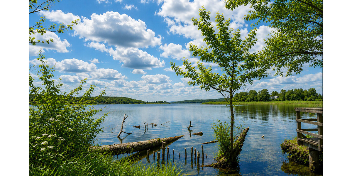 direkt am Tollensesee